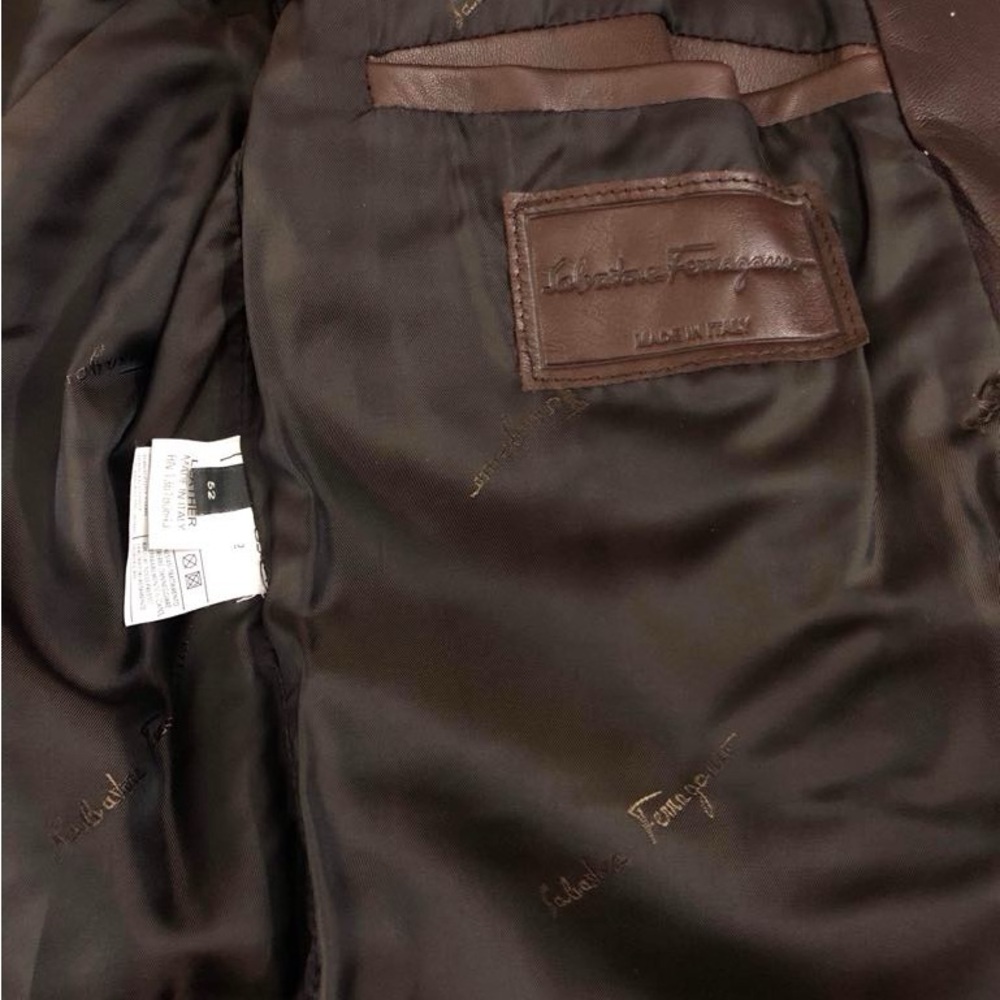Salvatore Ferragamo Brown Military Field Jacket - Picture 6 of 9